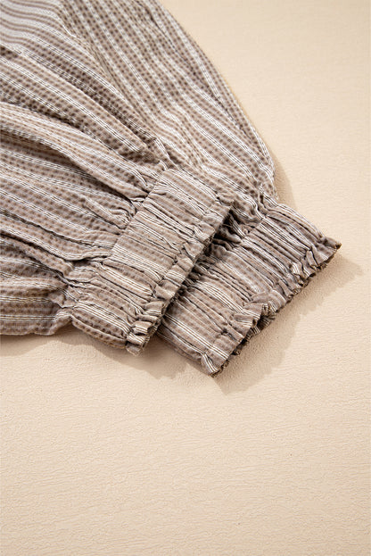 Relaxed Cotton Lantern Trousers