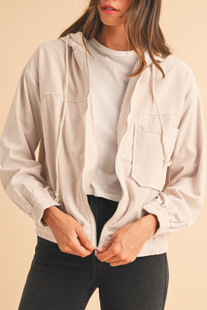Women's Aussie Chill White Hoodie - Catherine Martin