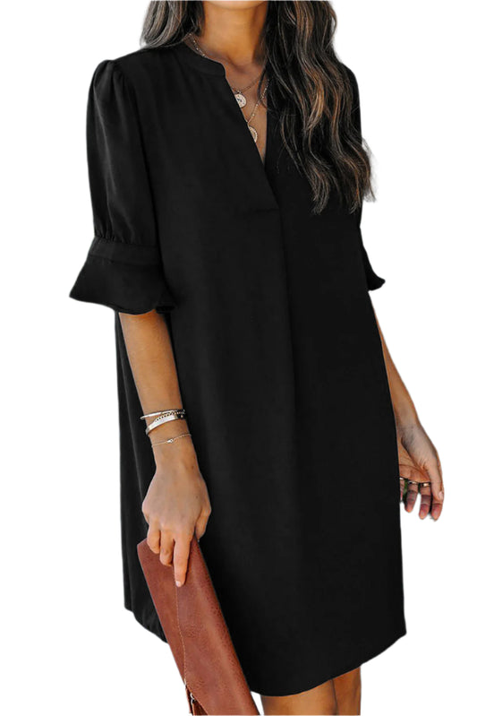 Ladies Black Dress – Elegant and Minimalist Style from Catherine Martin.