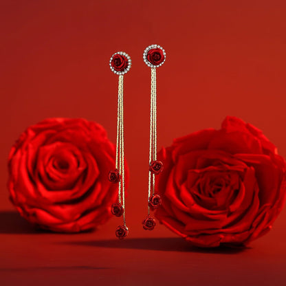 My Rosary Red Earrings-2