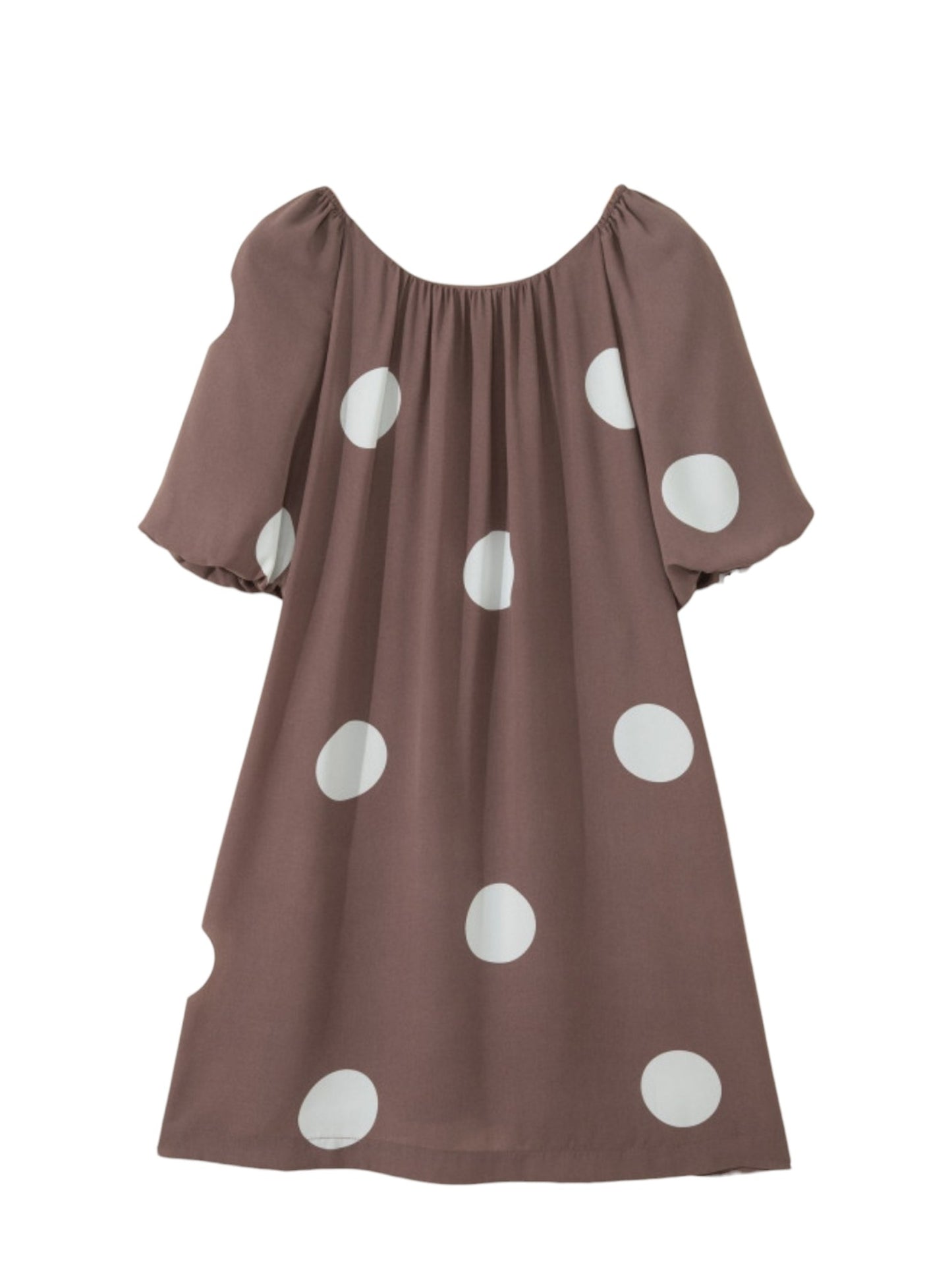 Polka Dot Tie Back Dress